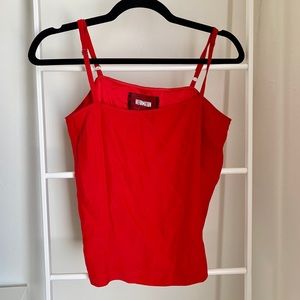 REFORMATION - Red Silk Cami